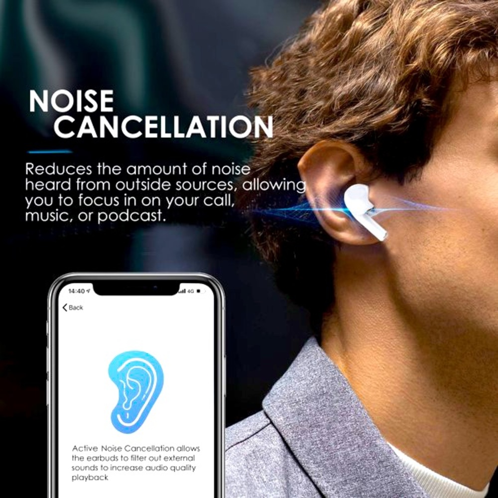Indigi Bluetooth Earphone with Charging Case